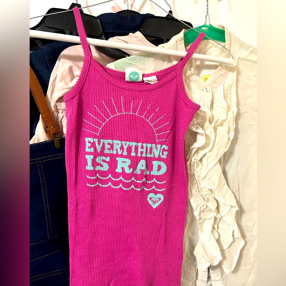 Roxy tank top girls size small